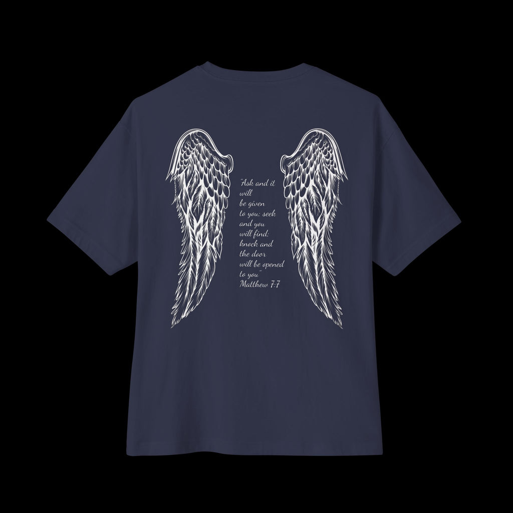 Christan T-Shirt – Matthew 7:7 Verse