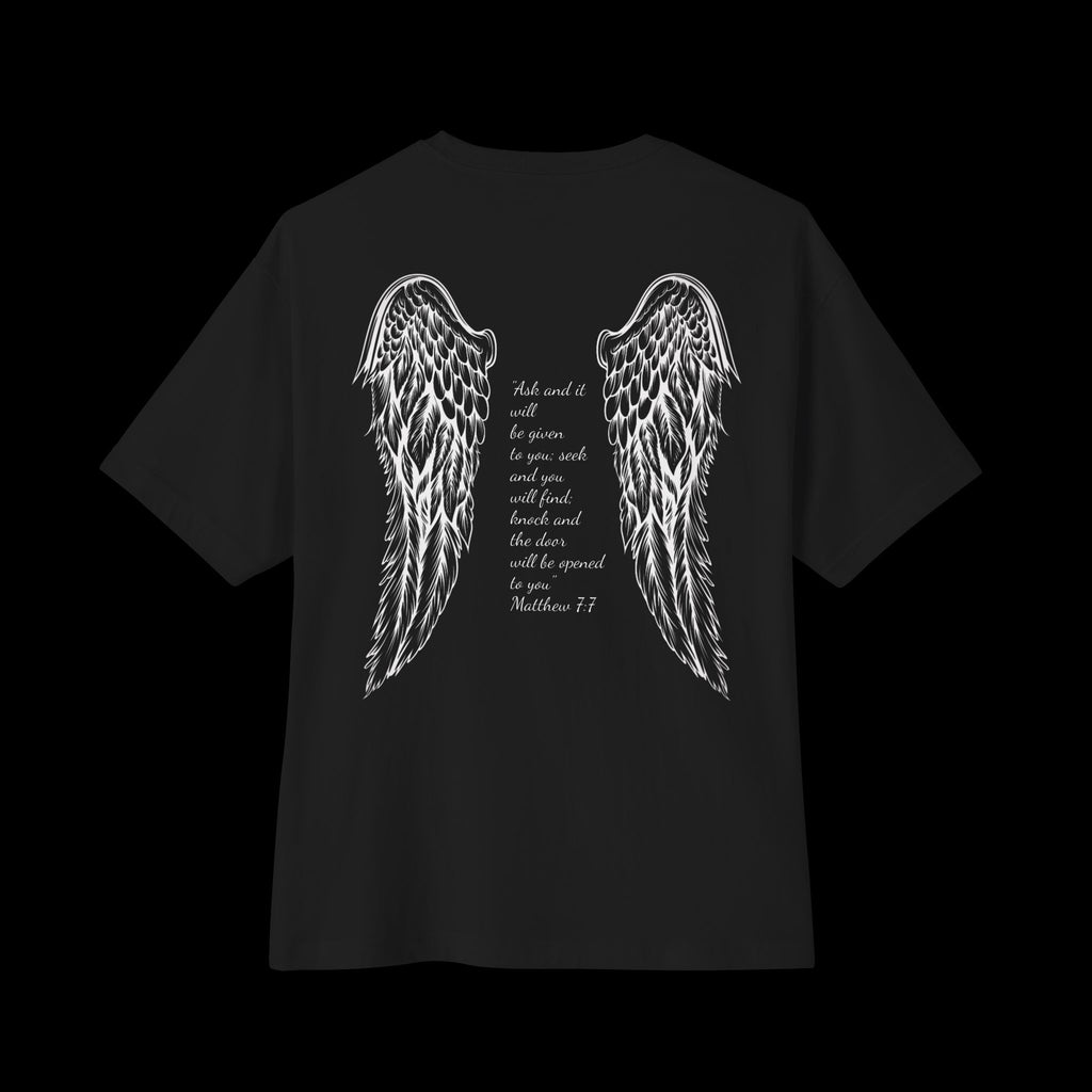 Christan T-Shirt – Matthew 7:7 Verse