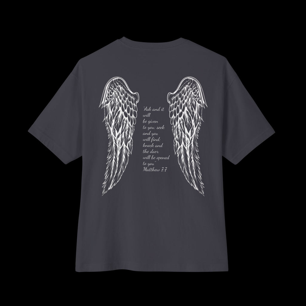 Christan T-Shirt – Matthew 7:7 Verse